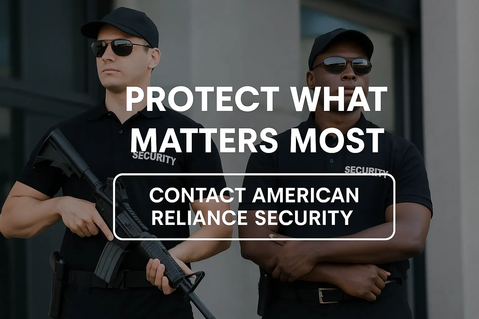 Protect What Matters Most - Hire Armed Security Guard Company